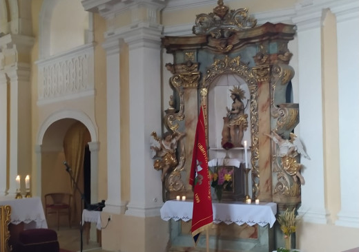 Svěcení hasičského praporu 3.9.2023